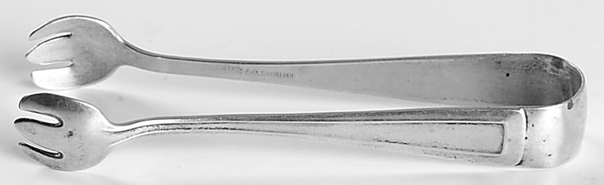 Cabot (Sterling, 1917) Bon Bon Tongs by Wallace Silver-1