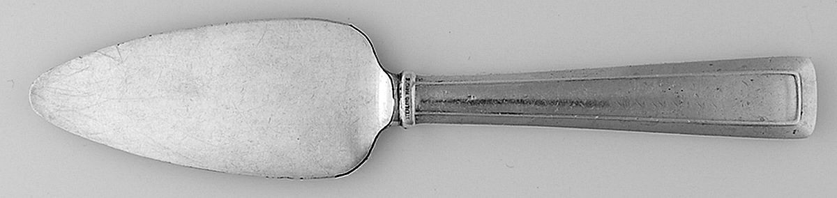 Cabot (Sterling, 1917) Cheese Server with Silverplate Blade by Wallace Silver-1