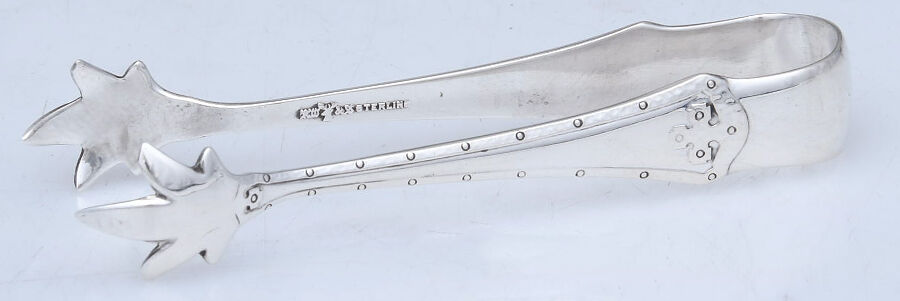 Carmel (Sterling, 1912) Bon Bon Tongs by Wallace Silver-1