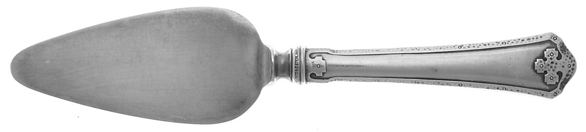 Carmel (Sterling, 1912) Cheese Server with Silverplate Blade by Wallace Silver-1