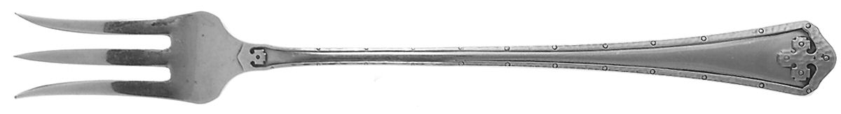 Carmel (Sterling, 1912) Short Handle Pickle/Olive Fork by Wallace Silver-1