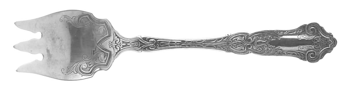 Cardinal (Silverplate, 1907) Ice Cream Fork by Wallace Silver-1