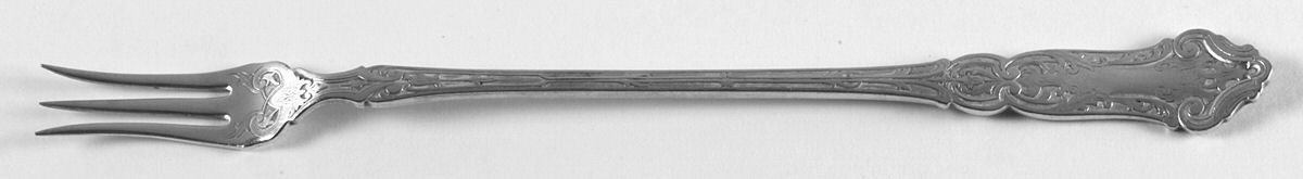Cardinal (Silverplate, 1907) Long Handle Pickle/Olive Fork by Wallace Silver-1