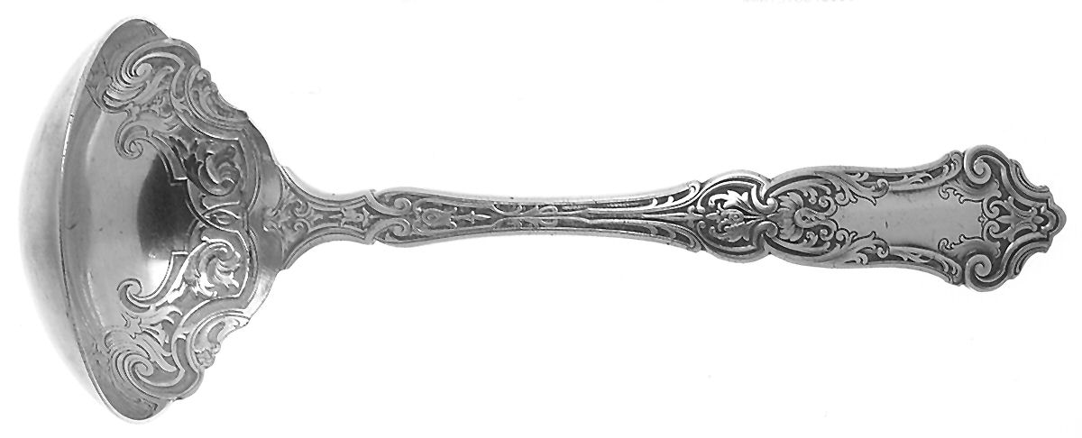 Cardinal (Silverplate, 1907) Solid Gravy Ladle by Wallace Silver-1