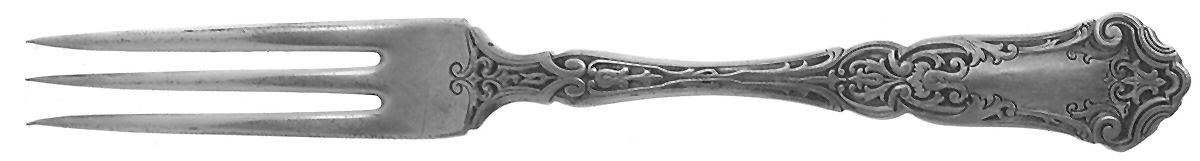 Cardinal (Silverplate, 1907) Strawberry Fork by Wallace Silver-1