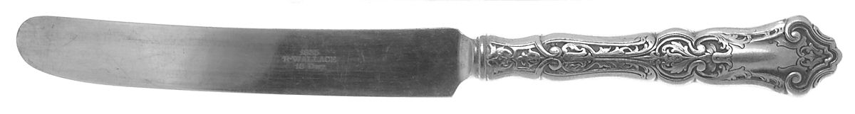 Cardinal (Silverplate, 1907) Old French Hollow Knife by Wallace Silver-1