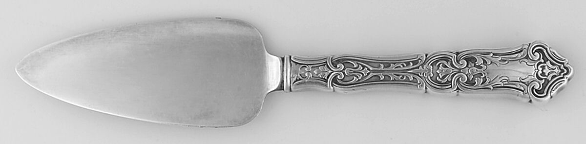 Cardinal (Silverplate, 1907) Cheese Server with Silverplate Blade by Wallace Silver-1