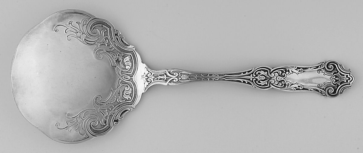 Cardinal (Silverplate, 1907) Tomato Server, Solid Piece by Wallace Silver-1