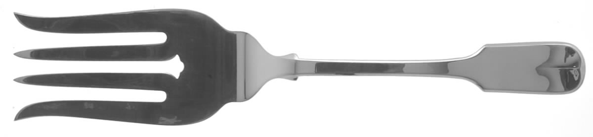 Cardinale (Sterling, 1995) Large Solid Cold Meat Serving Fork by Wallace Silver-1