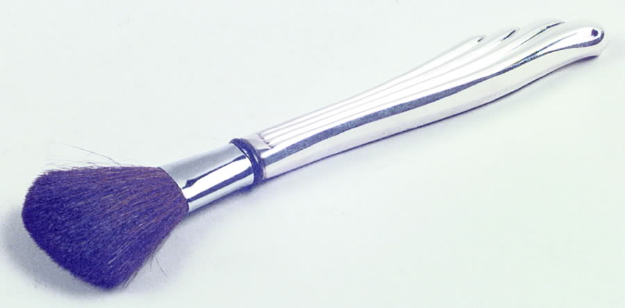 Caribbean (Sterling, Hollowware) Cosmetic Brush with Stainless Attachment by Wallace Silver-1