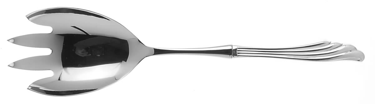 Caribbean (Sterling, 1984) Salad Serving Fork with Stainless Prongs by Wallace Silver-1