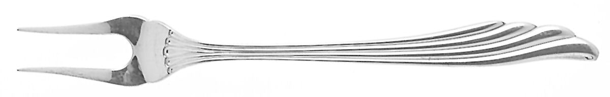 Caribbean (Sterling, 1984) Short Handle Pickle/Olive Fork by Wallace Silver-1