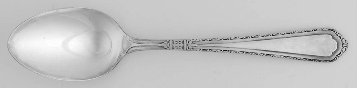 Carlton (Silverplate, 1925) Place/Oval Soup Spoon by Wallace Silver-1