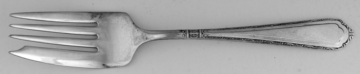 Carlton (Silverplate, 1925) Individual Salad Fork by Wallace Silver-1
