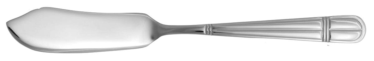 Carmel (Stainless) Flat Handle Master Butter Knife by Wallace Silver-1