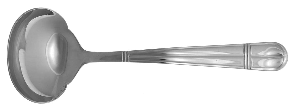 Carmel (Stainless) Solid Gravy Ladle by Wallace Silver-1