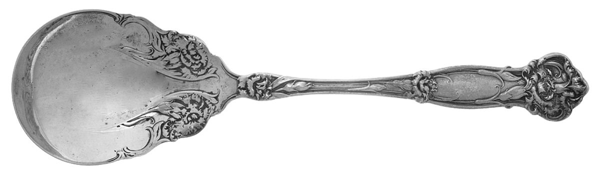 Carnation (Sterling, 1909) Large Jelly Spoon by Wallace Silver-1