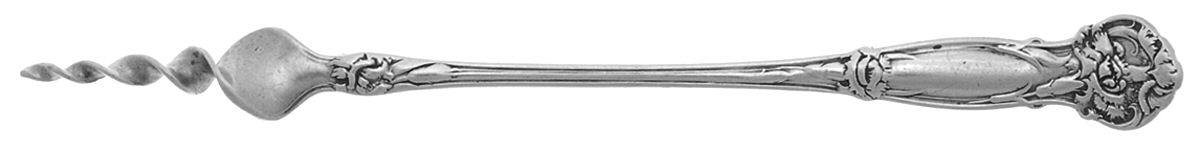 Carnation (Sterling, 1909) Two-Tine Butter Pick by Wallace Silver-1