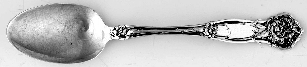 Carnation (Sterling, 1909) Youth Five O'Clock Spoon by Wallace Silver-1