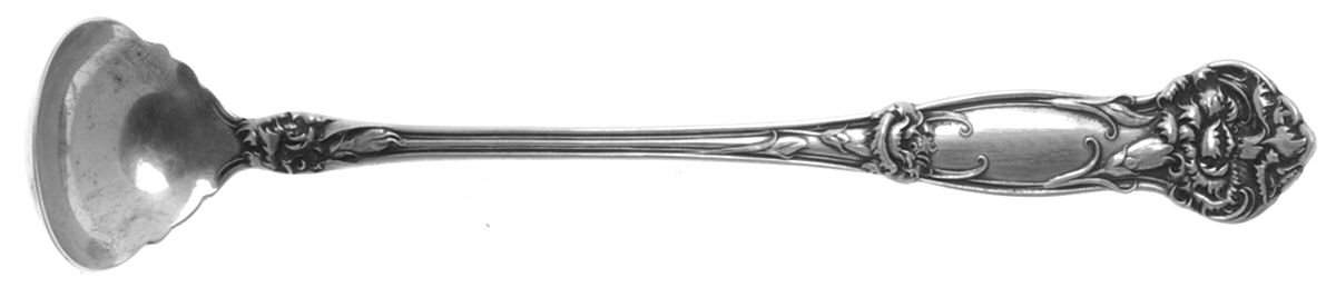 Carnation (Sterling, 1909) Mustard Spoon by Wallace Silver-1