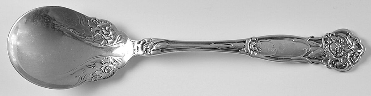 Carnation (Sterling, 1909) Ice Cream Spoon Individual by Wallace Silver-1
