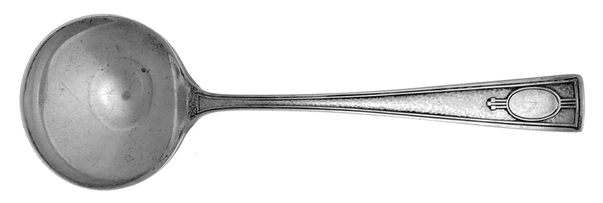 Carthage (Sterling, 1917) Round Bowl Soup Spoon (Bouillon) by Wallace Silver-1