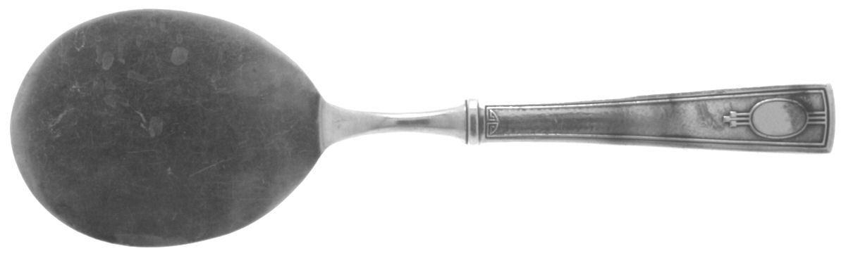 Carthage (Sterling, 1917) Pastry Server with Silverplate Blade by Wallace Silver-1