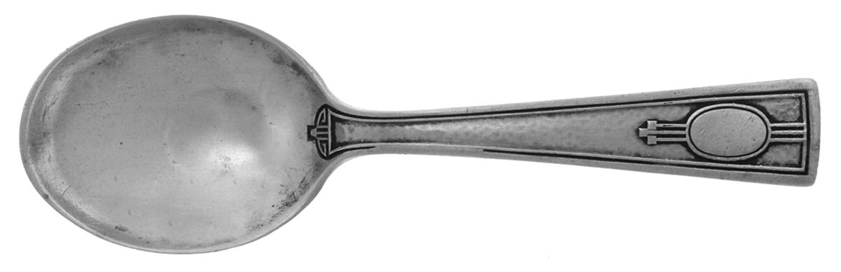 Carthage (Sterling, 1917) Straight Handle Baby Spoon by Wallace Silver-1