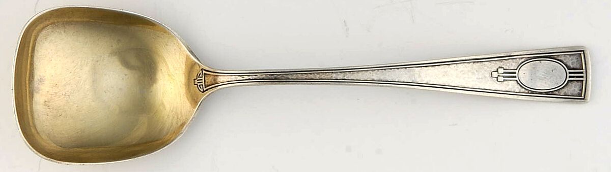 Carthage (Sterling, 1917) Sugar Spoon by Wallace Silver-1