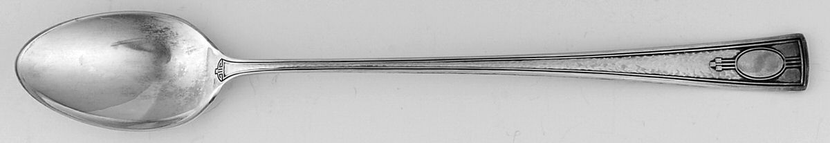 Carthage (Sterling, 1917) Iced Tea Spoon by Wallace Silver-1