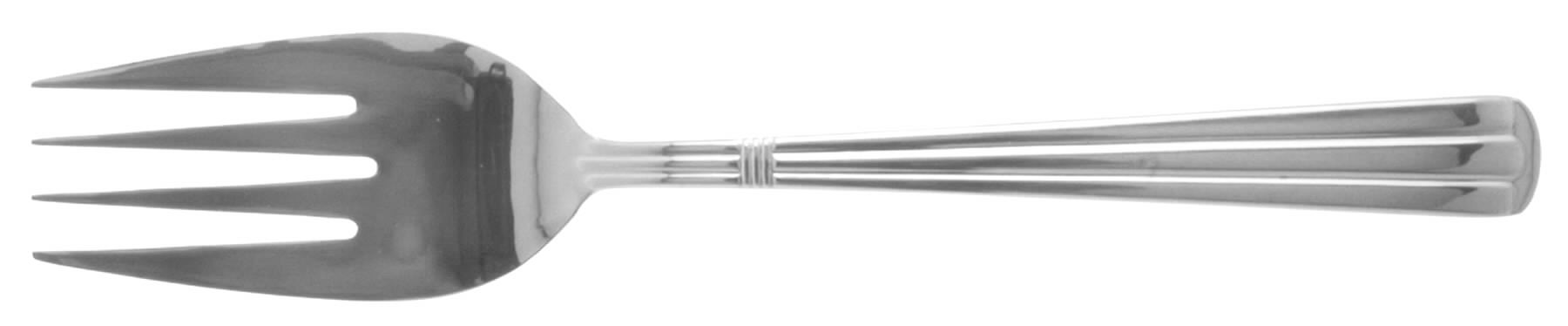 Centennial (Stainless) Large Solid Cold Meat Serving Fork by Wallace Silver-1