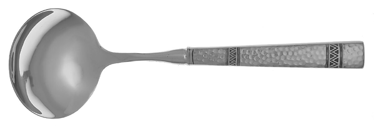 Cheyenne (Stainless) Gravy Ladle with No Spout Stainless Bowl HC by Wallace Silver-1