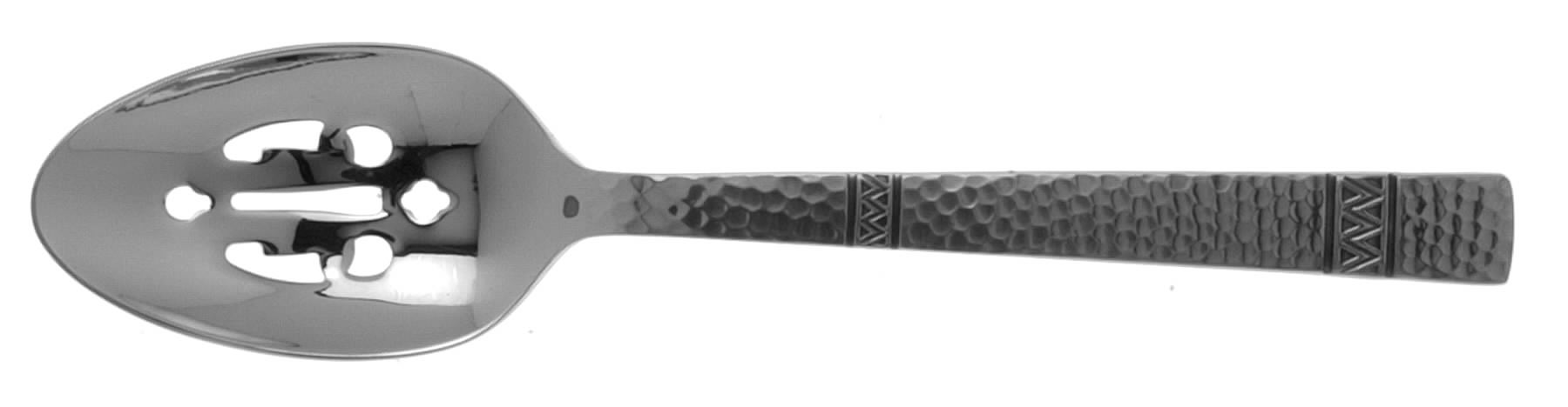 Cheyenne (Stainless) Pierced Tablespoon (Serving Spoon) by Wallace Silver-1