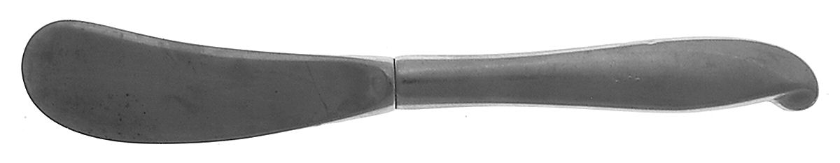 Circe (Stainless) Butter Spreader Hollow Hdl-Paddle/Stainless Blade by Wallace Silver-1