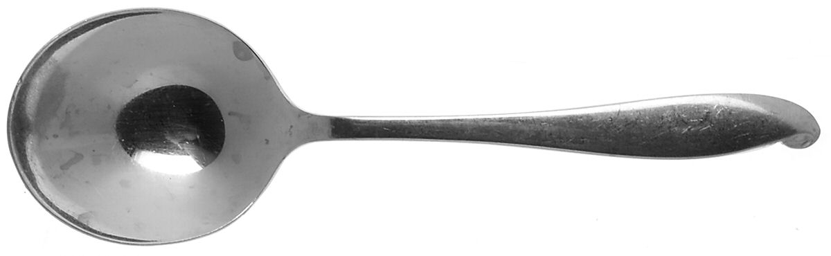 Circe (Stainless) Round Bowl Soup Spoon (Cream Soup) by Wallace Silver-1