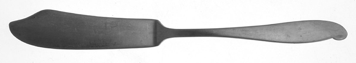 Circe (Stainless) Flat Handle Master Butter Knife by Wallace Silver-1