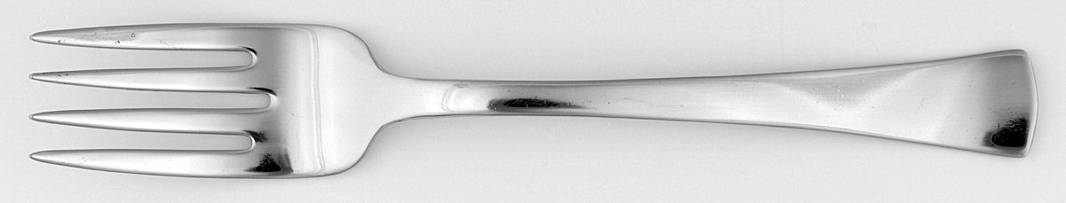 Citation (Stainless) Medium Solid Cold Meat Serving Fork by Wallace Silver-1