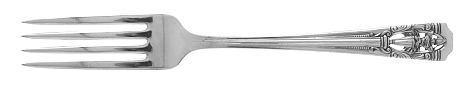 Classic Filigree (Silverplate, 1937) Fork by Wallace Silver-1