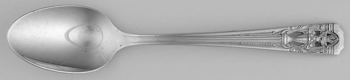 Classic Filigree (Silverplate, 1937) Demitasse Spoon by Wallace Silver-1