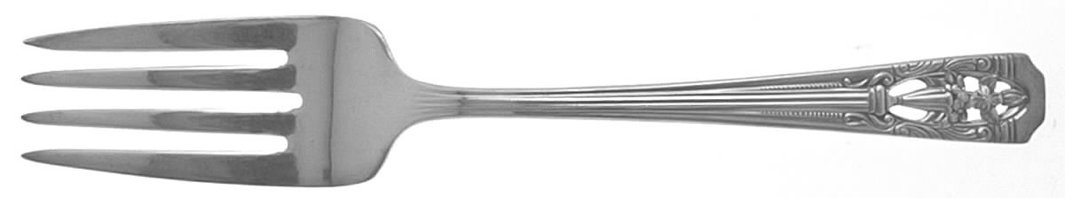 Classic Filigree (Silverplate, 1937) Individual Salad Fork by Wallace Silver-1