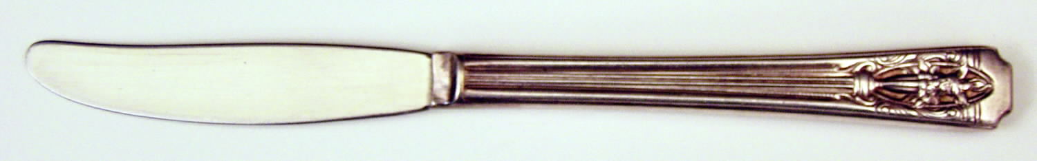 Classic Filigree (Silverplate, 1937) Modern Hollow Grille Knife by Wallace Silver-1