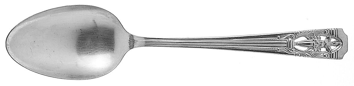 Classic Filigree (Silverplate, 1937) Tablespoon (Serving Spoon) by Wallace Silver-1