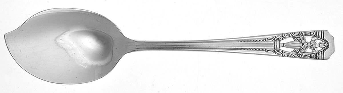 Classic Filigree (Silverplate, 1937) Large Solid Jelly Server by Wallace Silver-1