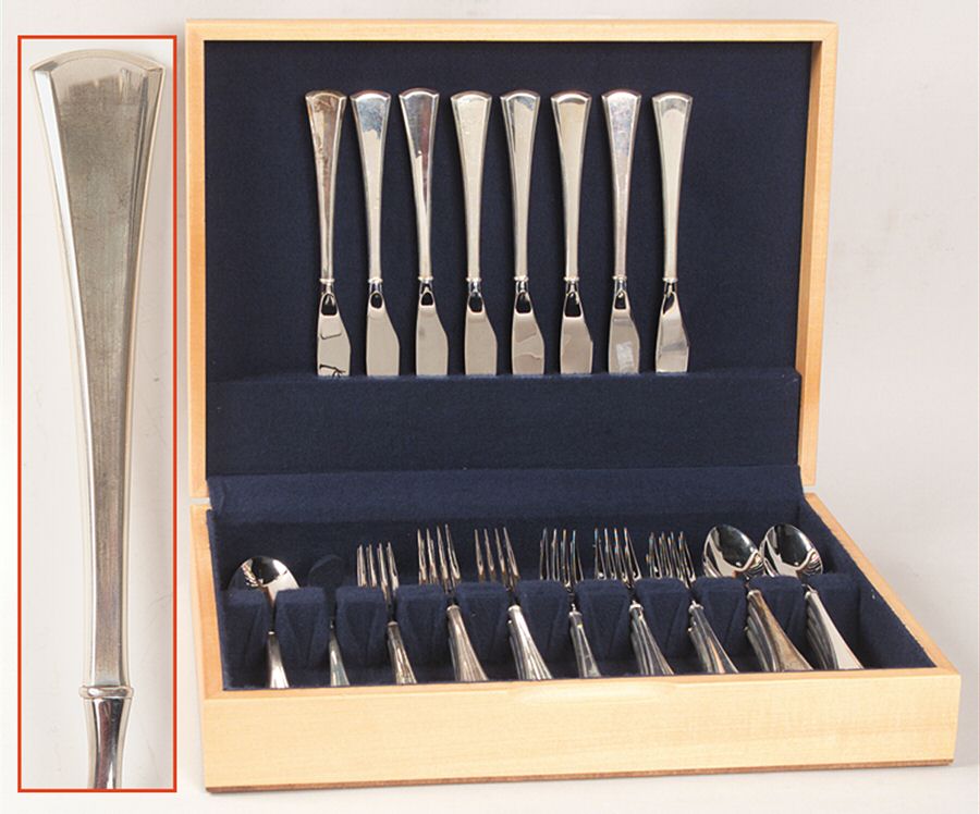 Coventry Forge (Sterling, 1976) 34 Piece Set by Wallace Silver-1