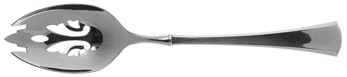 Coventry Forge (Sterling, 1976) Hollow Handle Pierced Tablespoon (Serving) by Wallace Silver-1