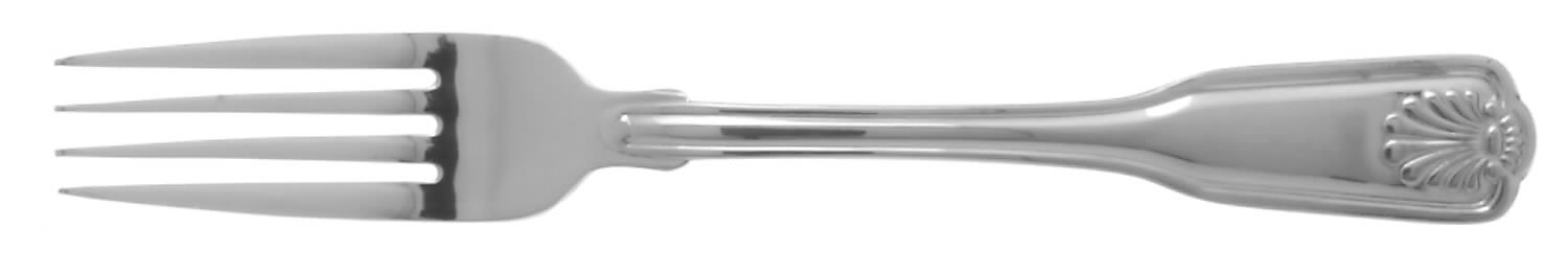 Coquille (Stainless) Fork by Wallace Silver-1