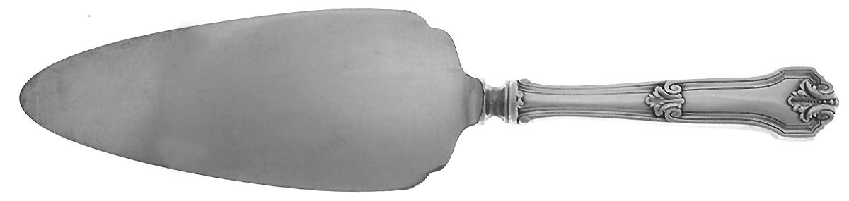 Corinthian (Sterling, 1911) Pie Server with Silverplate Blade by Wallace Silver-1