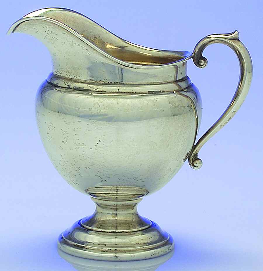 Coventry (Sterling, Hollowware) Mini Creamer by Wallace Silver-1