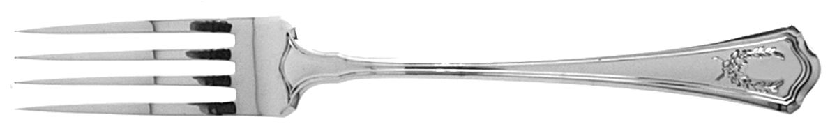 Custis (Sterling, 1911) Monogram Fork by Wallace Silver-1