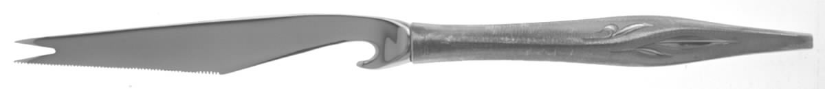 Dawn Mist (Sterling, Burnished, 1963) Hollow Handle Bar Knife by Wallace Silver-1